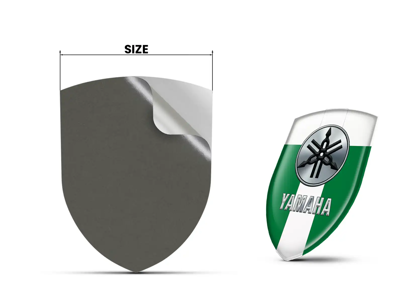 Yamaha Gedruckte Logosticker Edition Premium Anpassbar